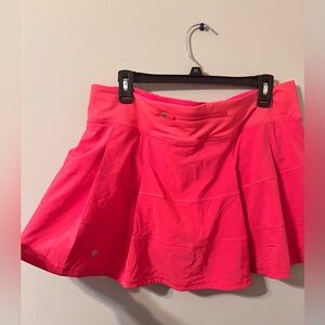 Lululemon Athletica Vibrant Pink Skirt. Brand new